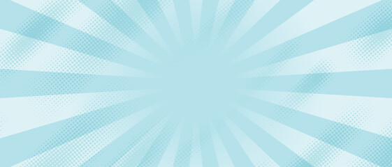 Blue pop art, retro design. Mockup pattern. Vector illustration. Vintage halftone background for text, vector illustration