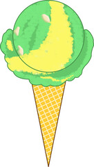 아이스크림-베스킨라빈스-버석 멜론 소다