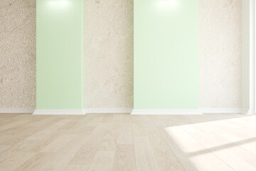 Modern interior design. 3D illustration