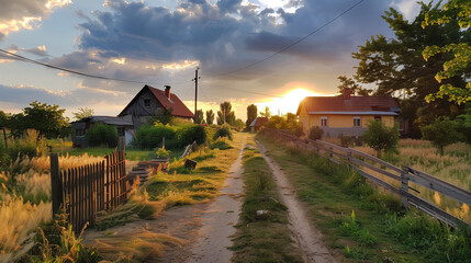 House in the village