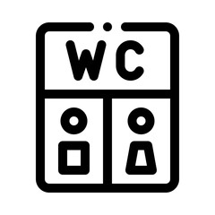 wc line icon