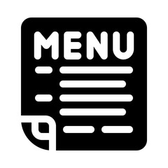 menu glyph icon