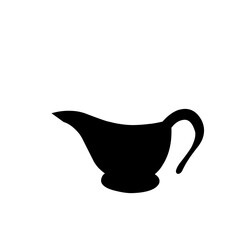Gravy Boat Silhouette 