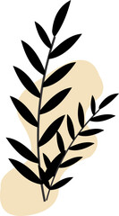 Aesthetic Blob With Leaf