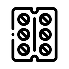 medicine line icon
