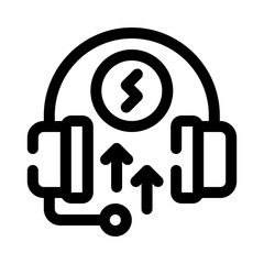 customer service line icon