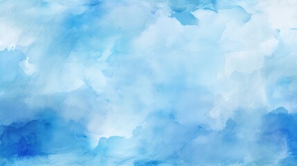 Obraz premium Abstract light blue watercolor 
