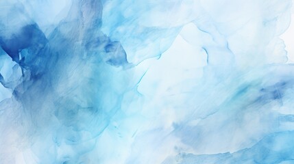 Abstract light blue watercolor 