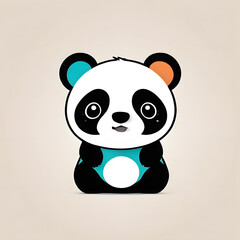 Fototapeta premium baby panda