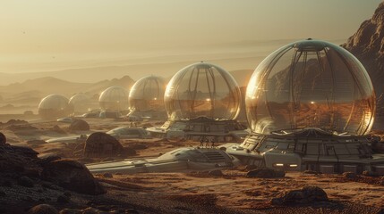 Mars Colonization, Imagining Life on the Red Planet with Advanced Habitat Designs