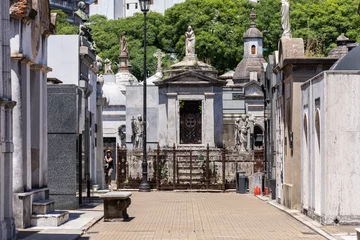 Foto op Plexiglas Historic Recoleta Cemetery in Buenos Aires, Argentina © Cavan