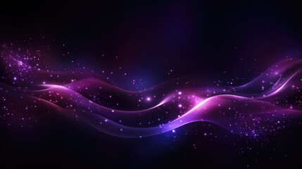 Fototapeta na wymiar Purple indigo violet glowing dark abstract background. Generative ai