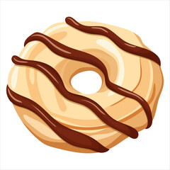 Cookies, confectionery. Vector illustration on a white background