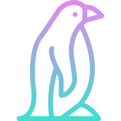 Obraz premium Penguins icon