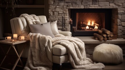 Cozy Retreat Design a cozy retreat with layers of warmth and comfort