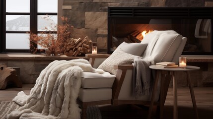 Cozy Retreat Design a cozy retreat with layers of warmth and comfort