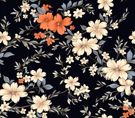 Seamless pattern for fabric pattern, textile design, illustration, and background.