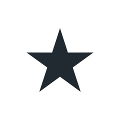 icon star abstract illustrator design template