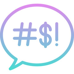 Chat bubble icon