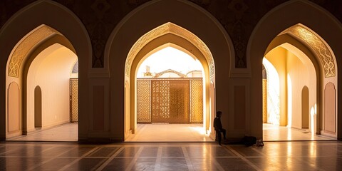 ruins of Islamic historical buildings