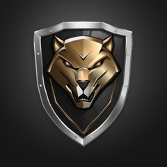 golden panther army logo 