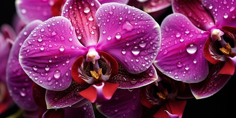 Orchid, enchanting in nature-closeups