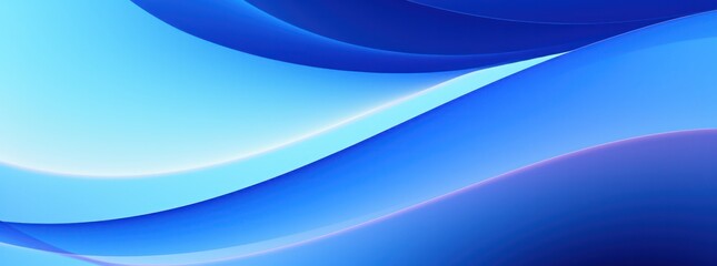 Naklejka premium Blue wave curve abstract light and dark background dynamic flow fluid liquid