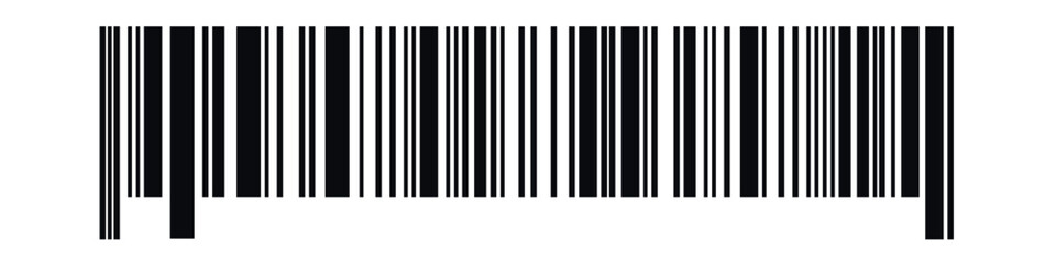 Barcode vector. barcode icon isolated on white background