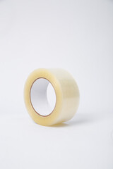 scotch adhesive tape on white background