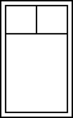 Window blinds icons line vector. Statutory different types of blinds, linear icon . Line with editable stroke
