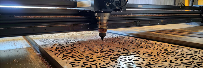 Industrial laser for engraving and cutting 
