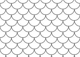 Seamless pattern of fish scales. Fish scale repeating pattern. Skin texture of fish, snake, reptile