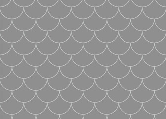 Seamless pattern of fish scales. Fish scale repeating pattern. Skin texture of fish, snake, reptile © Ksenia