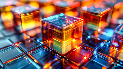 The heart of computing, where microprocessors and circuits converge in a visual symphony of technology and innovation