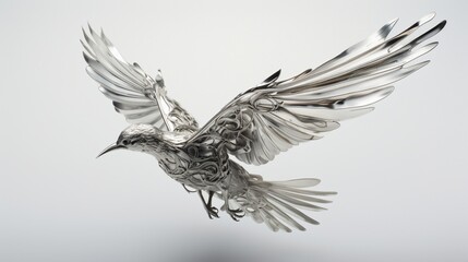 eagle in flight sculpture 