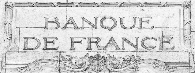 Cartouche Banque de France 