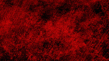 Red abstract square pixel mosaic background. Vector illustration.