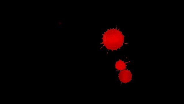 血 blood 流血 少量 アルファチャンネル typeB