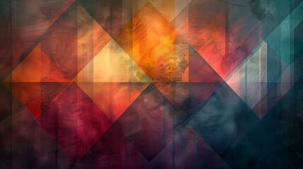 Dive into the world of abstract art with backgrounds that blend textures and geometric shapes, creating a visual symphony