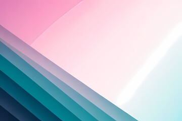 Fluid abstract background with colorful gradient. Abstract pink wave illustration of modern movement.
