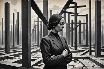 Labyrinth of Solitude: Navigating the Mind's Maze