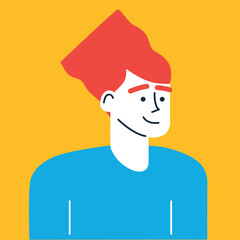 Icons man. People avatars. Vector illustration