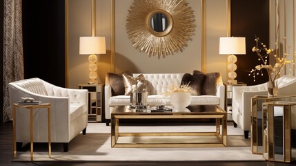 Glistening Gold Add a touch of glamour with shades of glistening gold