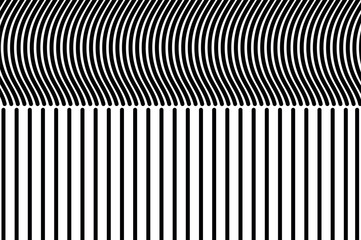 abstract background with curvy stripes and vertical lines