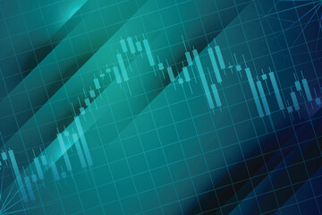 stock market chart background