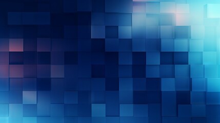 Abstract Gradient Navy Blue Digital Grid Pattern Wallpaper Background