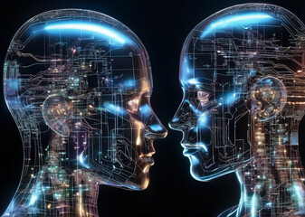 Fototapeta premium cyberspace