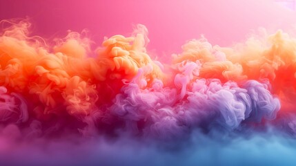 colorful volatile gas and have board, on a pink background - obrazy, fototapety, plakaty