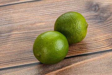 Natural irganic sour ripe lime