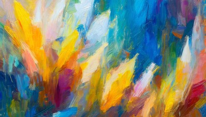 backdrop of abstract art. Canvas painting with oil. vivid, multicolored texture - obrazy, fototapety, plakaty